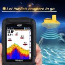 Lucky FF718LiC-W Waterproof Fish Finder Smart Sonar Sensor Fish Depth Alarm