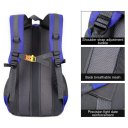 Outdoor Climbing Backpack Waterproof Nylon Men Women Travel Bag Rucksack