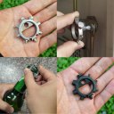 Octopus Shape Keychain Screwdriver Bicycle Repair Tools 12 Function Tools