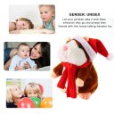 Funny Walking Talking Speaking Nodding Hamster Plush Toy Animal Kids Toy