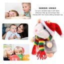 Funny Walking Talking Speaking Nodding Hamster Plush Toy Animal Kids Toy