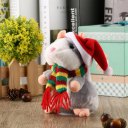 Funny Walking Talking Speaking Nodding Hamster Plush Toy Animal Kids Toy