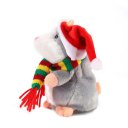 Funny Walking Talking Speaking Nodding Hamster Plush Toy Animal Kids Toy