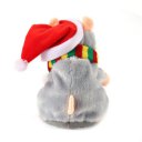 Funny Walking Talking Speaking Nodding Hamster Plush Toy Animal Kids Toy