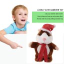 Funny Walking Talking Speaking Nodding Hamster Plush Toy Animal Kids Toy