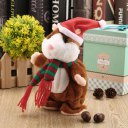 Funny Walking Talking Speaking Nodding Hamster Plush Toy Animal Kids Toy