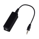 Ground Loop Noise Isolator Car Audio System Home Stereo With 3.5mm Cable