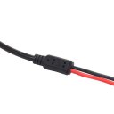 REXLIS BNC Male Plug To Dual Alligator Clip Oscilloscope Test Probe Lead Cable