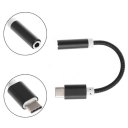 Portable USB 3.1 Type-C To 3.5mm Audio Connector Microphone Female Adapter