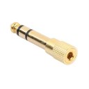 6.35mm Male To 3.5mm Female Jack Adapter+3.5mm Male To 6.35mm Female Adapter