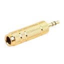 6.35mm Male To 3.5mm Female Jack Adapter+3.5mm Male To 6.35mm Female Adapter