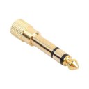 6.35mm Male To 3.5mm Female Jack Adapter+3.5mm Male To 6.35mm Female Adapter