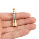 6.35mm Male To 3.5mm Female Jack Adapter+3.5mm Male To 6.35mm Female Adapter