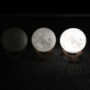 Colorful 3D Printing Touch Sensor Home Decor Moon Lamp LED Moon Nightlight