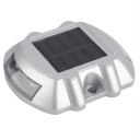 Outdoor Waterproof 6 LED Solar Power Path Stud Garden Road Dock Yard Lights