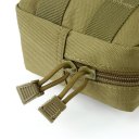 Tactical Molle Pouch Large Capacity Zipper Bag Outdoor Backpack Attachment