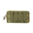 Tactical Molle Pouch Large Capacity Zipper Bag Outdoor Backpack Attachment