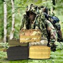 Tactical Molle Pouch Large Capacity Zipper Bag Outdoor Backpack Attachment