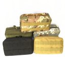 Tactical Molle Pouch Large Capacity Zipper Bag Outdoor Backpack Attachment