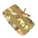 Tactical Molle Pouch Large Capacity Zipper Bag Outdoor Backpack Attachment