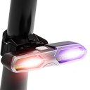 USB Rechargeable Bicycle Light 46 COB LED Bike Taillight Cycling Warning Lamp