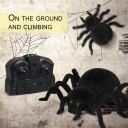 Wall Climbing Spider Infrared RC Simulation Furry Electronic Spider Great Gift