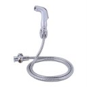 Hand Held Bidet Shattaf Wash Toilet Shower Bathroom 7/8" T-adapter Spray Jet