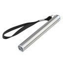 Stainless Steel Mini Penlight Waterproof LED Flashlight Battery Portable Torch