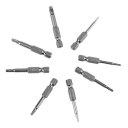 8Pcs Magnetic Torx Screwdriver Bits Set Electric Screwdriver 50mm Length