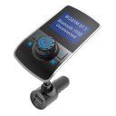 Car MP3 Bluetooth Hansfree FM Radio Dual Ports USB Charger Music Player