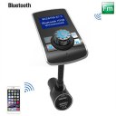 Car MP3 Bluetooth Hansfree FM Radio Dual Ports USB Charger Music Player