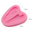 Angel Wings Shape Mold 3D Silicone Cake Fondant Mold Non-Stick Decorating Tool