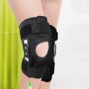 Adjustable Hinged Knee Support Brace Knee Protection Sport Injury Knee Pads