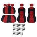 5 Seats Car Tear Resistence Breathable Cushion Auto Seat Protective Cover Set