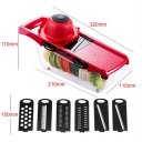 WNL-QCQ Vegetable Cutter Multifunctional Slicer Carrot Grater Potato Cutter