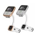 BT67 Bluetooth Car Kit FM Transmitter MP3 Player Handsfree Adapter USB Charger