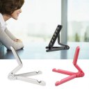 Foldable Design Triangle Shape Desktop Smartphone Tablets Stand Mount Bracket