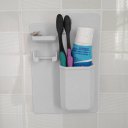 Silicone Wall Sucker Toothbrush Holder Bathroom Suction Cup Toothbrush Rack