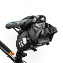 ROSWHEEL DRY Series Bicycle Cycling Bag Full Waterproof PVC Rear Tail Saddle Bag