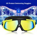 Super Large Frame Swimming Waterproof Anti-Fog UV Protect Swimming Goggles