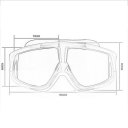 Super Large Frame Swimming Waterproof Anti-Fog UV Protect Swimming Goggles