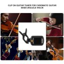 AT-01A Clip On Guitar Tuner for Chromatic Guitar Bass Ukulele Violin