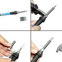 60W 200-450℃ Adjustable Temperature Electric Soldering Iron Welding Tool Kit