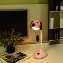 Cartoon Dog Lamp Touch Dimmer Eye-Care LED Light Rechargeable Reading Lamp