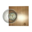 Novelty Magnetic Floating Lighting Bulb Vintage Wood Color Base LED Lamp