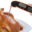 Smart Electronic Food Meat Thermometer Large Digital Screen Foldable Probe