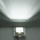 6 LED Solar Light PIR Motion Sensor Wall Lamp Waterproof Roof Gutter Light