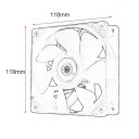 6000RPM Cooling Fan Replacement 4-pin Connector For Antminer Bitmain S7 S9