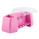 Multifunctional Toothbrush Holder Bathroom Accessory Adhesive Storage Rack