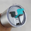 Spill-Proof Splash Resistant Drink Water Cup Lid Replacement Tumbler Cup Lid